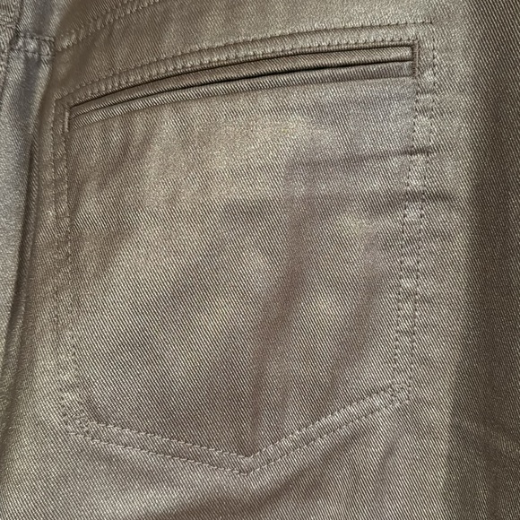 Pearl Metallic Denim Maxi Skirt - SOLD OUT Banana Republic - Picture 5 of 7